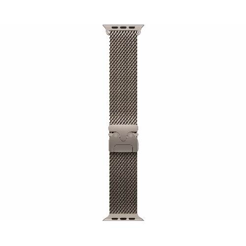 Apple Watch Series Ultra 2 49mm Natural Titanium Case with Titanium Milanese Loop M