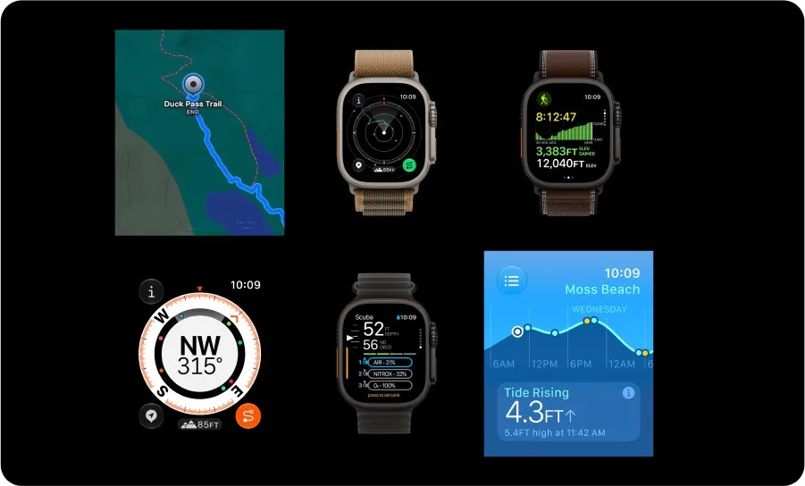 Apple Watch Ultra 4 — Навигация для путешествий
