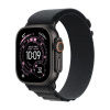 Apple Watch Series Ultra 3 49mm Black Titanium Case with Black Alpine Loop M